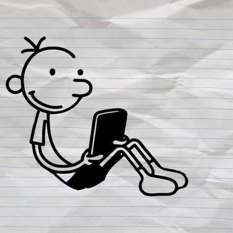 Dairy Of A Wimpy Kid Greg, Greg Heffley Icon, Saftirik Greg, Greg Heffley, Wimpy Kid Books, Preschool Christmas Activities, Kids Diary, Mbti Character, Artic Monkeys