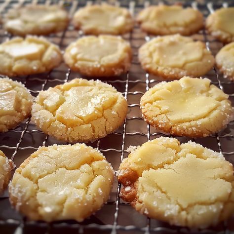 Kentucky Butter Cake Cookies are a delightful twist on the classic Kentucky Butter Cake, transforming its rich, buttery flavor into bite-sized treats. These cookies merge the simplicity of a box cake mix with the decadent pleasure of a buttery glaze, creating an irresistible snack or dessert that captivates the palate. Ingredients: For the glaze: Preparation:...Read More Melt A Way Cookies, Rich Butter Cookies, Cake Mix Butter Cookies, Box Cake Cookies Recipe, Kentucky Cookies, Kentucky Butter Cookies, Box Cake Cookies, Cookies From Cake Mix Recipes, Butter Cake Cookies Recipe