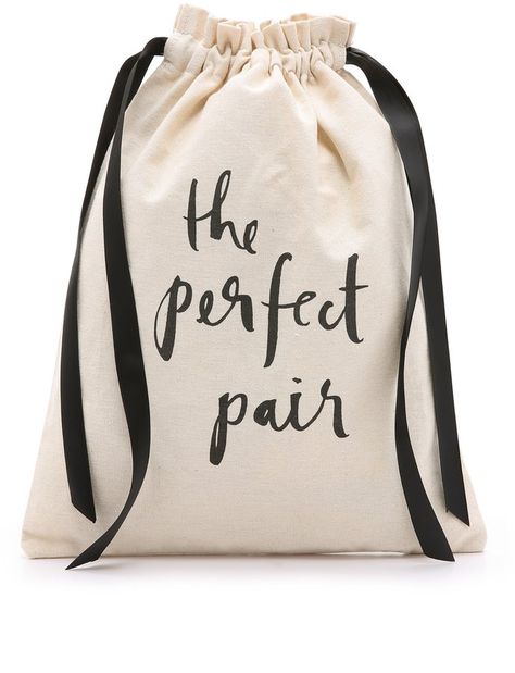 Pin for Later: 40 Holiday Gifts Under $50 to Give All Your "Aunts" and "Cousins" Shoe Bag Kate Spade The Perfect Pair Travel Shoe Bag ($18) Travel Shoe Bag, Shoe Bags For Travel, Shoe Bags, Travel Shoes, Kate Spade Shoes, Packing Tips For Travel, Bag Organization, A Bag, Canvas Shoes