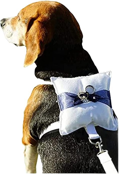 Dog Ring Bearer Pillow, Dog Ring Bearer, Ring Bearer Dog, Dog Ring, Happy Tails, Ring Bearer Pillow, Dog Wedding, Ring Bearer, Dog Collars