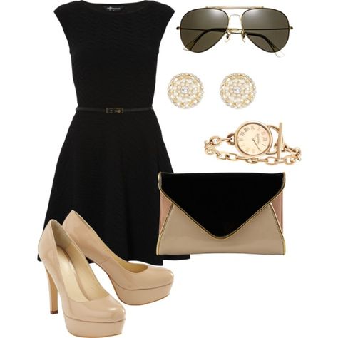 black and gold. Shopping Queen, Teacher Clothes, Sunglasses Fashion, Complete Outfits, Work Attire, Work Fashion, Dream Wardrobe, Look Fashion, Black And Gold