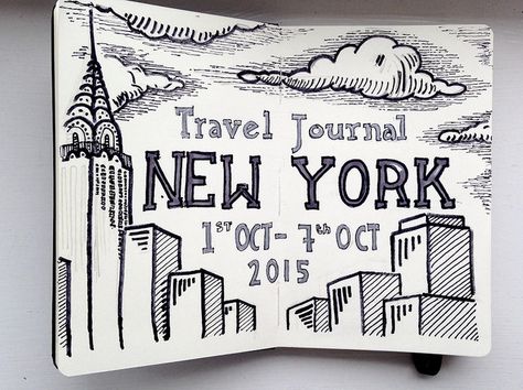 New York moleskine travel journal 2015 | by davidcoxon New York Travel Journal, Travel Book Layout, Dog Cooling Pad, New York Journal, Journal News, Sweet Potatoes For Dogs, Voyage New York, Natural Dog Food, Best Homemade Dog Food