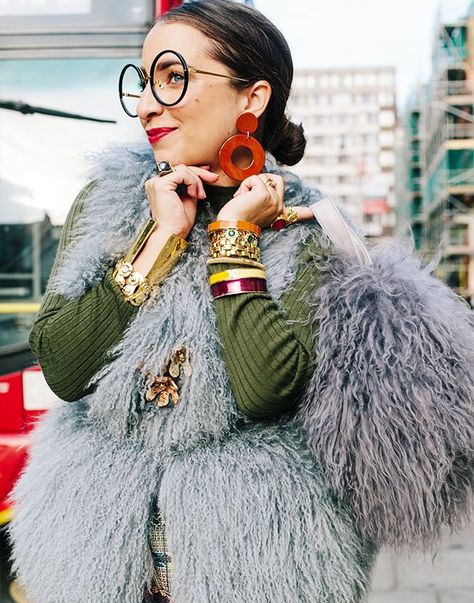 Iris Apfel Glasses, Iris Apfel Young, Shaggy Jacket, Stylish Socks, Quirky Fashion, What Happened To You, Nyc Fashion, The Test, Pattern Mixing