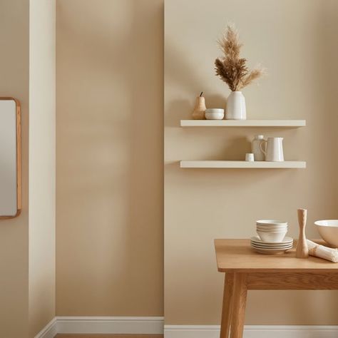 Dunelm Beige Wall Colors, Cream Paint, Cream Walls, Sand Painting, Beige Walls, Move It, Dust Mask, Sand Color, White Sand