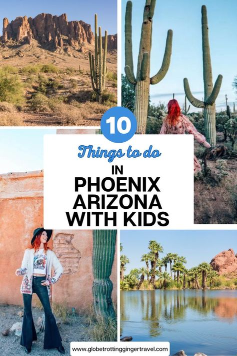 Phoenix Arizona With Kids, Phoenix Travel Guide, Arizona With Kids, Arizona Hikes, To Do In Phoenix Arizona, Phoenix With Kids, Arizona Bucket List, Phoenix Travel, Arizona Travel Guide