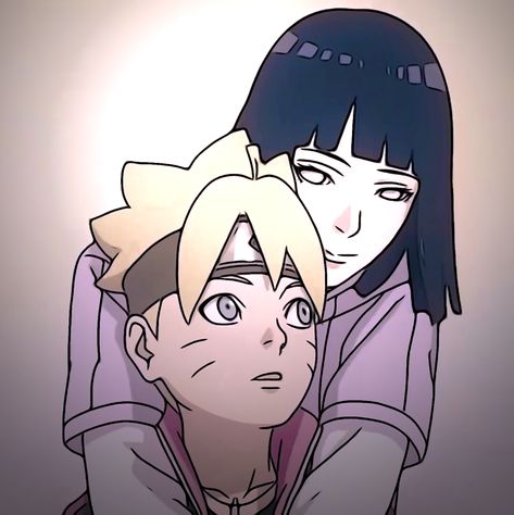 Boruto And Hinata, Hinata And Boruto, Byakugan Princess, Kawaii Icons, Hinata Uzumaki, Naruto Hinata, Boruto X, Profile Wallpaper, Uzumaki Family