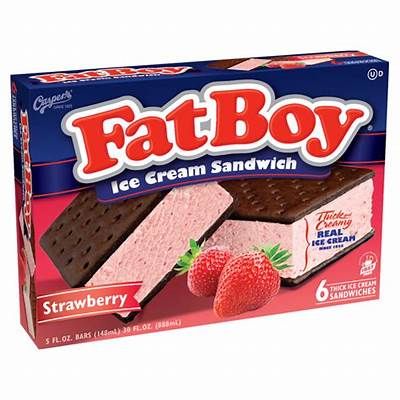 FatBoy strawberry ice cream sandwiches Strawberry Ice Cream Sandwich, Liquid Sugar, Ice Cream Sandwiches, Beet Juice, Chocolate Wafers, Cream Sandwich, Strawberry Puree, Healthy Joints, Strawberry Ice Cream