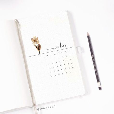 November Spread, November Planner, Gardens Decor, Truck Garden, Bullet Journal Minimalist, Bullet Journal Cover Ideas, Flowers Printable, Bullet Planner, Alpine Plants