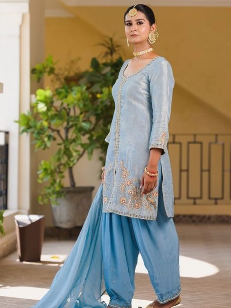 The powder blue salwar suit, designed especially for festive and wedding occasions, featuring exquisite handwork.This collection honors India’s rich cultural heritage, merging the old with the new to celebrate the timeless artistry of our country.

Outfit: @_brar_closet

We also enjoy customizing our outfits in the color you prefer.

Shipping globally

Dm us for more details...

#pakistanisuits #punjabisuits #cottonwear #chandigarh #fashion #designer #salwarsuits #trousers #plazosuits Blue Salwar Suit, Country Outfit, Pakistani Suits, Salwar Suit, Punjabi Suits, Chandigarh, Cultural Heritage, Salwar Suits, Powder Blue