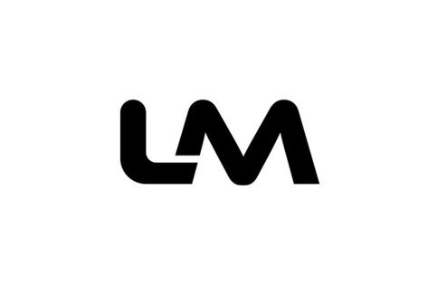 This logo can be used by brands / business with letter LM / ML company name. •   100% vector •   AI / EPS files •   CMYK / RGB •   Unique and Original •   Transparent Image •   High Resolution! •   100% Satisfaction guaranteed •   Print ready any size/vector files •   Fully editable – all colors and text can be modified •   Source Files Lm Logo Design Ideas, Lm Logo Design, Tt Logo, Mc Logo, Mp Logo, Mirror Logo, Self Branding, Unique Logo Design, Transparent Image