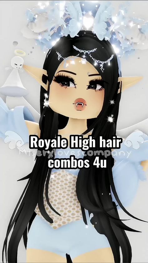 Royal High Outfits Ideas Cheap, Y2k Hair, High Hair, Royal Clothing, Aesthetic Roblox Royale High Outfits, Outfit Collage, Royal Outfits, Royale High, Y2k Clothing