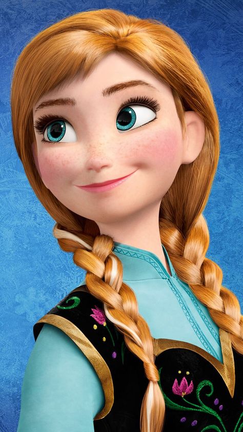 Beautiful Anna Hans Frozen, Anna Edit, Frozen Wallpaper, Anna Disney, Disney Frozen Elsa Art, Frozen Pictures, Wallpaper Iphone Disney Princess, Disney Princess Elsa, Frozen Movie