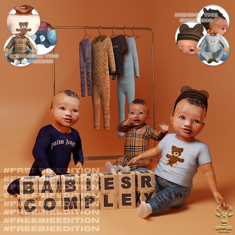 BABIES R' COMPLEX 🚼🍼 (FREEBIES) Male Infant Cc Sims 4, Sims 4 Cc Infant Clothes Male, The Sims 4 Cc Infant Clothes, Ts4 Infant Cc Clothes, Sims 4 Cc Infants Clothes, Sims 4 Infant Cc, Sims 4 Infants, Infant Cc, Sims 4 Infant