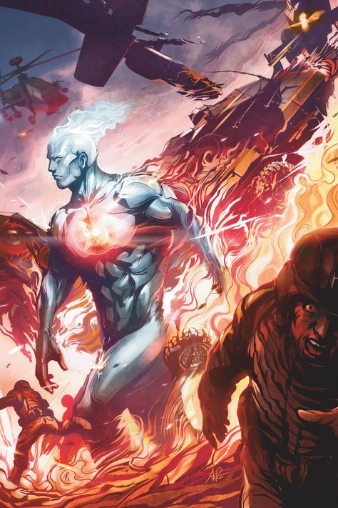 Nathaniel Adam/Captain Atom/Monarch/Powers-Superhuman Strength, Flight, Energy Blasts, Huge Atomic Absorbtion Captain Atom, Stanley Lau, Art Dc Comics, Superhero Artwork, Action Comics, Batman Returns, Arte Dc Comics, New 52, Dc Comics Characters