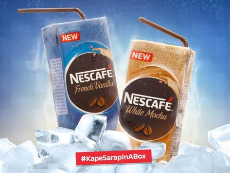 Now you can have cold coffee anytime, anywhere. Grab a NESCAFÉ Ready-to-Drink now! Ready To Drink Packaging, Nescafé Ice, Ready To Drink Coffee, Nescafe Mocha, Coffee Ads, American Sweets, Ice Latte, Nescafe Coffee, Coffee Advertising