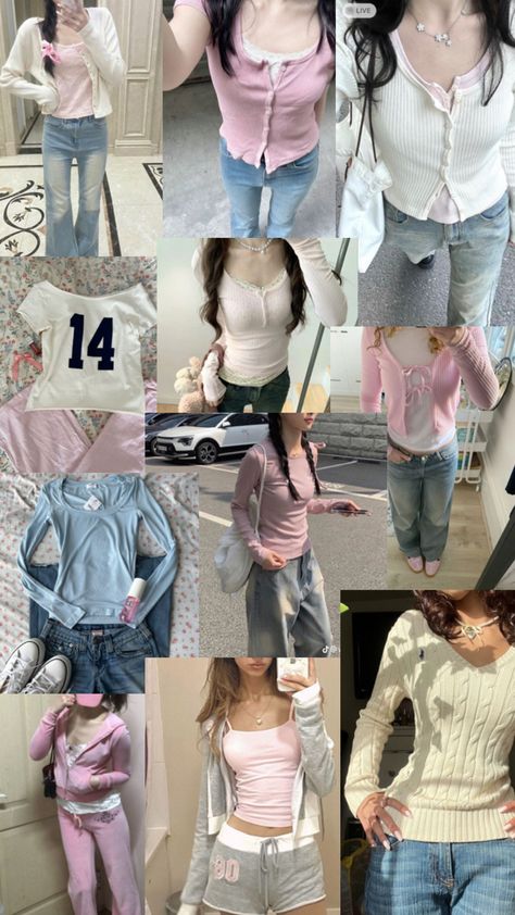 🎀 | 7-27-24 ~ #fashion #outfit #coquette #acubi #pink #baggy #jeans #fyp #backtoschool | Baggy Jeans Outfit Coquette, Coquette Outfits With Jeans, Pink Acubi Outfits, Pink Baggy Jeans, Coquette School Outfits, Coquette Jeans, Pink Acubi, Acubi Coquette, New Era Outfit