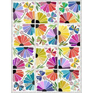 Shop Wholesale Applique Kits | Laser Cut Quilts Floral Quilt Patterns, Laura Heine, Appliqué Quilts, Quilt Modernen, Laser Cut Kit, Applique Quilt Patterns, Flower Quilts, Dresden Plate, Garden Quilt