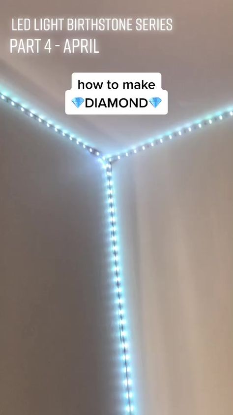 How To Make Periwinkle Led Lights, Led Lights Diy Colors Tutorial, Diy Led Lighting Ideas, Led Room Lighting, Decorating Rooms, Led Room, Lighting Diy, Led Colors, Led Lighting Diy