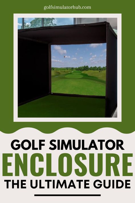 Unlock the Ultimate Guide to Golf Simulator Enclosures. Elevate your indoor golf experience with expert tips and top products. Diy Golf Simulator Enclosure, Diy Golf Simulator, Home Golf Simulator, Indoor Golf Simulator, Diy Golf, Impact Screen, Projector Mount, Indoor Golf, Golf Diy