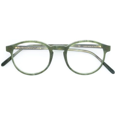 Retrosuperfuture 'Numero 01' glasses ($215) ❤ liked on Polyvore featuring accessories, eyewear, eyeglasses, green, green glasses, retrosuperfuture, green eyeglasses, retrosuperfuture glasses and retrosuperfuture eyeglasses Green Glasses Frames For Women, Green Eyeglasses For Women, Green Glasses Frames, Green Eyeglasses, Glasses Frames For Women, Glasses Inspiration, Designer Glasses Frames, 23 Fashion, Green Glasses