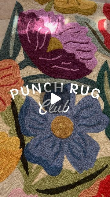 Sallie Dale - Punch Needle Teacher on Instagram: "I can teach you how to make this PLUS thirty other #punchneedle projects. Ready to learn? 

Join the Punch Rug Club! 

✨ a community of PUNCHERS 
✨ a library of PROJECTS
✨ with exclusive PERKS 

Comment RUG CLUB and I’ll send you the link to join! 

Already a member? Which project are you starting with?" Rug Making Ideas, Punch Rug, The Punch, Punch Needle, Wool Yarn, To Learn, I Can, Yarn, Rug