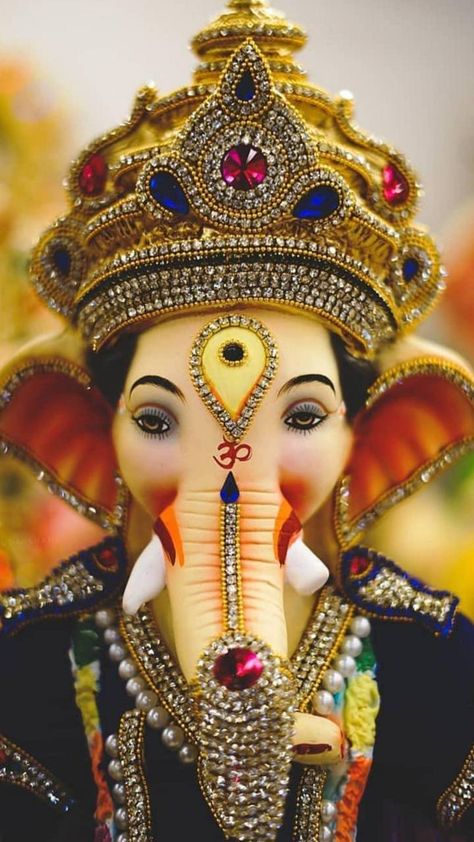 Download Ganesha Wallpaper by manthanvasani - 8c - Free on ZEDGE™ now. Browse millions of popular bappa Wallpapers and Ringtones on Zedge and personalize your phone to suit you. Browse our content now and free your phone Wallpaper Ganesha, Om Gam Ganapataye Namaha, Wallpaper God, Ganesh Ji Images, Wallpaper Tablet, Ganpati Bappa Wallpapers, Jai Ganesh, Ganpati Bappa Photo, God Wallpaper