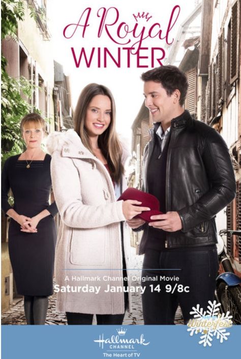 "A Royal Winter" movie on the Hallmark Channel. Merritt Patterson, Winter Movies, Christmas Movies On Tv, European Holiday, Family Christmas Movies, Xmas Movies, Hallmark Movie, Lifetime Movies, Christian Movies