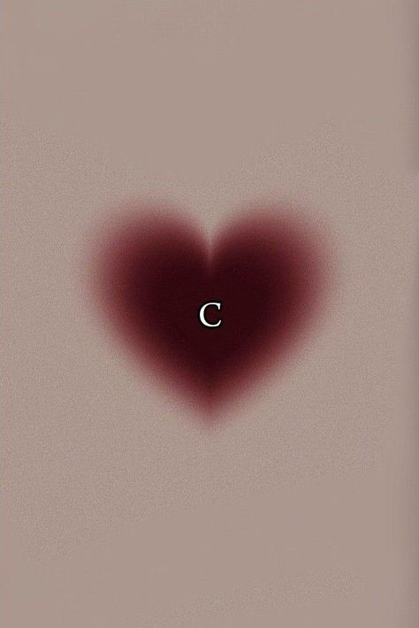 @cexxly Letter C Wallpaper Iphone, The Letter C Wallpaper, The Letter C Aesthetic, I Heart C Wallpaper, Letter C Aesthetic Wallpaper, C Letter Aesthetic, I Love C Wallpaper, Letter C With Heart, Letter C Aesthetic