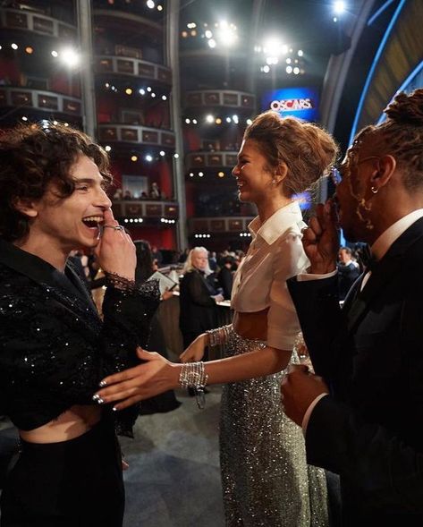 timothée chalamet fan page on Instagram: “timmy with zendaya, jessica chastain, denis, and josh brolin inside the Oscars 🥰” Timothee And Zendaya, Oscars 2022, Josh Brolin, Lil Timmy Tim, Timmy T, Zendaya Coleman, Jessica Chastain, The Oscars, Timothee Chalamet