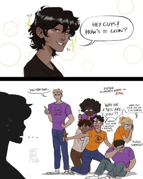 Persy Jekson Fan Art, Pjo Characters Fan Art, The Seven Hoo Fanart, Pjo Fanart The Seven Funny, Pjo Ships Fanart, Funny Pjo Fanart, The Seven Pjo Fanart, Hoo Fanart The Seven, Percy Jackson Funny Fan Art