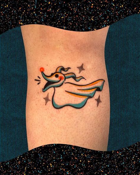 Girly Halloween Flash Tattoo, Nerd Flash Tattoo, Mini Spooky Tattoos, Spooky Disney Tattoo, Halloween Traditional Tattoo Flash, Christmas Light Tattoo, Nightmare Before Christmas Flash Tattoo, Nightmare Before Christmas Zero Tattoo, Zero Dog Tattoo