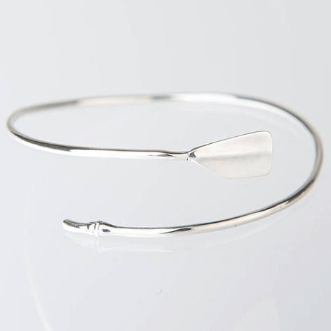 Rowing Jewelry Oar Bracelet, Oar Jewelry Bracelet, Crew Bracelet, Rowing Gift, Gift for Rowers Rowing Jewelry, Rowing Gifts, Clean Sterling Silver, Jewelry Bracelets Silver, Butterfly Bracelet, Sterling Silver Bangles, Jewelry Bracelet, Rowing, Popular Items