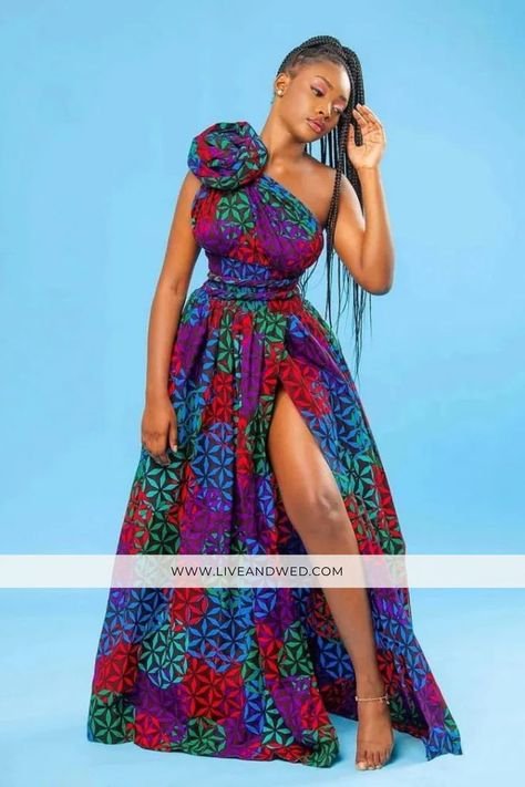 African Wedding Dress Ankara, Infinity Dresses, Ankara Maxi Dress, Ankara Dress Styles, Ankara Fashion, Afrikaanse Mode, African Print Dress Designs, African Maxi Dresses, Ankara Dresses