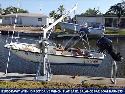 Davit Master Boat Davits Shallow Water Boats, Boat Hoist, Hammock Netting, Work Trailer, Popular Pokemon, Nautical Lighting, Boat Lift, Electric Winch, Welding And Fabrication