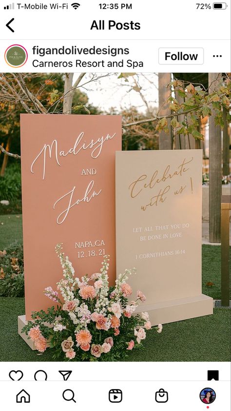 Photo Backdrop Wedding, Wedding Props, Neutral Wedding, Wedding 2024, Peach Wedding, Ny Wedding, Wedding Welcome Signs, Wedding Mood, Wedding Signage