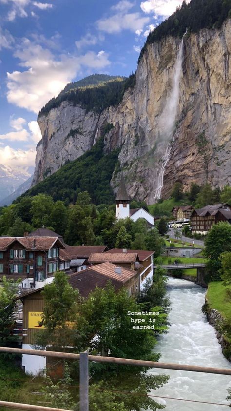 Switzerland Instagram Story, Switzerland Instagram, The Lettered Cottage, Lettered Cottage, Lauterbrunnen Switzerland, Home Decor Blog, Alpine Meadow, Nature Conservation, Mountain Homes