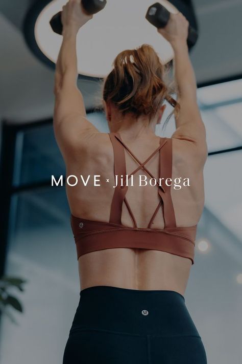 I’m so excited to share a new brand and website launch for MOVE x Jill Borega. Jill is a classically trained ballerina, who brought her love of movement and group fitness experience into her own new brand. MOVE beautifully blends flow-based strength and high and low impact cardio, with an emphasis on form. Fitness Coach Branding, Personal Trainer Branding, Center Logo Design, Minimalist Fitness, Branding Shots, Graphic Gradient, Personal Trainer Logo, Fitness Branding, Coach Branding