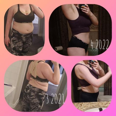 What you can see here is a progress picture showing a weight reduction from 190 pounds to 150 pounds. That's a solid total loss of 40 pounds. Daily Movement, 150 Pounds, 150 Lbs, Progress Pictures, Weight Reduction, Picture Show, Sports Bra