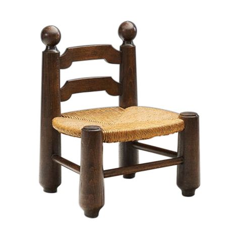 Spindle Chairs, Spindle Chair, French Mid Century Modern, Thrown Chair, Small Chair, Turned Wood, Mediterranean Home, Genoa, 17th Century