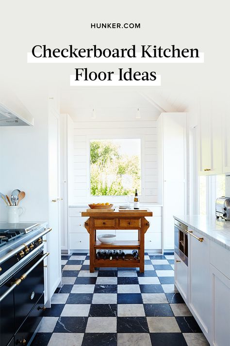 Chequered Kitchen Floor, Retro Kitchen Tile Floor, Checkerboard Flooring Kitchen, Retro Vinyl Flooring Kitchen, Checkerboard Linoleum Floor, Checkered Vinyl Flooring, Checkered Entry Floor, Kitchen With Checkered Floor, Checkerboard Kitchen Floor