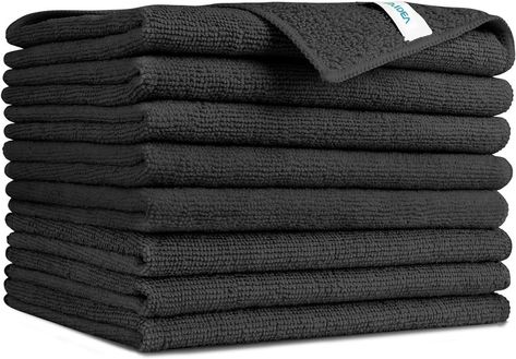 New! Black Microfiber Cleaning Cloths-8Pk, Soft Absorbent Microfiber Towels, Lint Fre was just added to eBay. Check it out! #eBay #eBaySeller https://ebay.us/ssrpcU Automotive Detailing, Kitchen Surfaces, Cleaning Cloths, Commercial Cleaning, Microfiber Cleaning Cloths, Microfiber Towel, Kitchen Window, House Kitchen, Stainless Steel Appliances