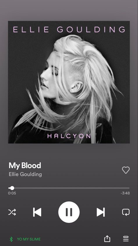 My Blood Ellie Goulding, Ellie Goulding Songs, Ellie Goulding Halcyon, Ellie Golding, Halcyon Days, You Are My Everything, Trending Music, Ellie Goulding, Beating Heart