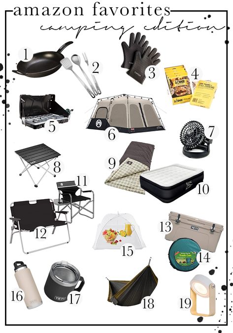 Camping Items Must Have, Minimalist Tent Camping, Amazon Camping Finds, Air Tent Camping, Camping Amazon Finds, Amazon Camper Must Haves, Amazon Camping Must Haves, Tent Camping Must Haves, Camping Minimalist