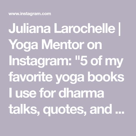 Juliana Larochelle | Yoga Mentor on Instagram: "5 of my favorite yoga books I use for dharma talks, quotes, and inspiration durning my yoga classes. Heart Talk by @cleowade Love it Forward by @jeffbrownsoulshaping Journey to the Heart by @authormelodybeattie This is How You Heal @briannawiest Inward by @yung_pueblo What are some of your favorites? #dharmatalks #yogainspiration #larochelleyoga" Yoga Dharma Talks, Dharma Talk Yoga, Yang Yoga, Yin Yang Yoga, Yung Pueblo, Yoga Themes, Heart Talk, Yoga Books, La Rochelle