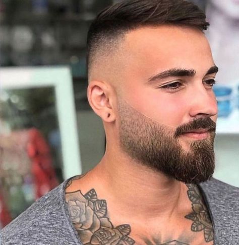 Top Trending Short Beard Styles 2023: Unleash Your Facial Hair Game Beard Cut Style, Modern Beard Styles, Medium Beard Styles, Beard Styles Shape, New Beard Style, Latest Beard Styles, Faded Beard Styles, Different Beard Styles, Short Hair With Beard