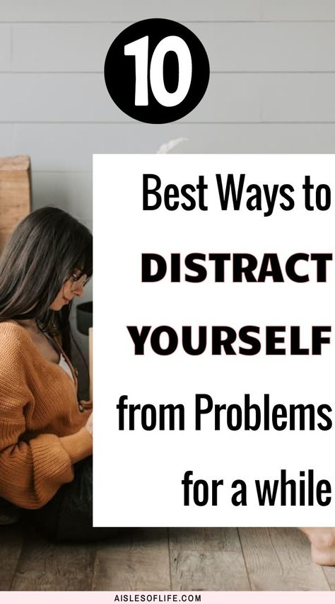 How to distract yourself from thinking about something? Read this blog post. Things to do to distract yourself from problems, how to distract yourself from thinking about things that bother you, how to distract yourself from problems for a while, how to distract your mind and relax, how to distract yourself from anxiety fun things to do when stressed cope, how to distract yourself from heartbreak, why it is good to distract yourself, best distraction techniques healthy coping mechanisms examples Things To Do When Stressed, Distraction Techniques, Ways To Distract Yourself, Distract Yourself, How To Be Single, Therapy Techniques, Better Habits, Family Tips, Routine Ideas