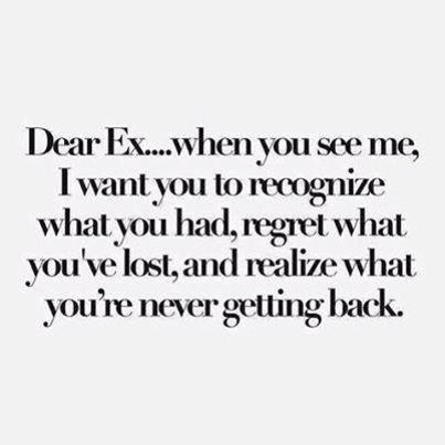 Ur gonna regret it!! Ex Boyfriend Quotes, Ex Quotes, Boyfriend Quotes, Married Men, Breakup Quotes, Ex Boyfriend, See Me, Meaningful Quotes, Great Quotes