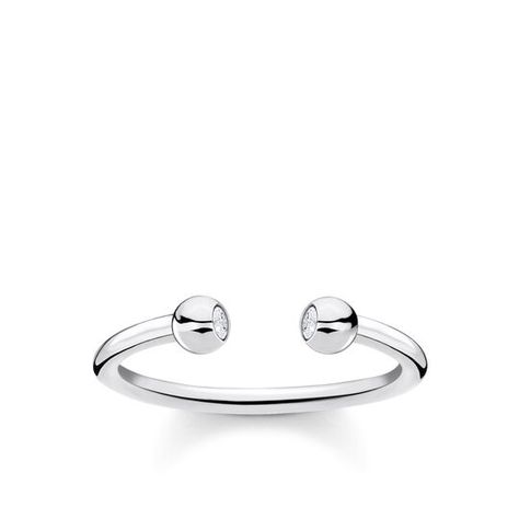 Thomas Sabo Ring, Thomas Sabo Charms, Dot Ring, Piercing Ring, Infinity Ring, Matching Jewelry, Skull Pendant, Charm Rings, Thomas Sabo