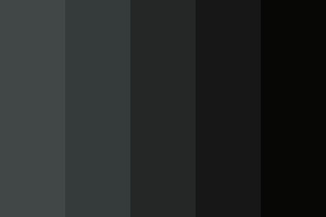 Color Plomo, Dark Color Palette, Color Design Inspiration, Black Color Palette, Color Schemes Colour Palettes, Grey Color Palette, Color Palette Design, Dark Grey Color, Color Pallets