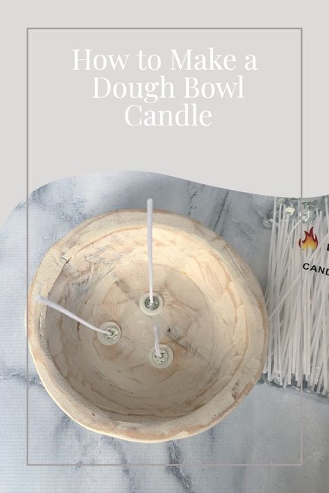 Craft your own charming dough bowl candle with this simple DIY guide! Transform an ordinary dough bowl into a rustic centerpiece that radiates cozy ambiance. Our step-by-step tutorial takes you through the process of creating this delightful decor piece. Combine fragrant wax, your favorite scents, and a touch of creativity, and create a unique candle that adds warmth to any space. #doughbowlcandle How To Make Candles In Wooden Bowls, Diy Bowl Candle, How To Make Dough Bowl Candles, How To Make A Dough Bowl, Dough Bowl Candles Diy, Diy Dough Bowl Candles, Dough Bowl Diy, Make A Dough Bowl, Handmade Candles Ideas